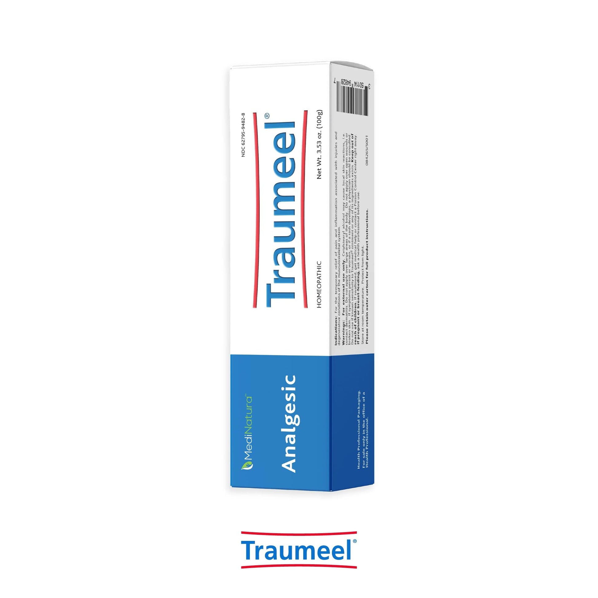 MediNatura Traumeel Ointment Topical Pain Relief for Muscle Joint Back Arthritis Injury or Exercise Related Pain & Soreness Arnica + 13 Active Ingredients - Made in Germany - 3.53 oz MediNaturaAu supplements
