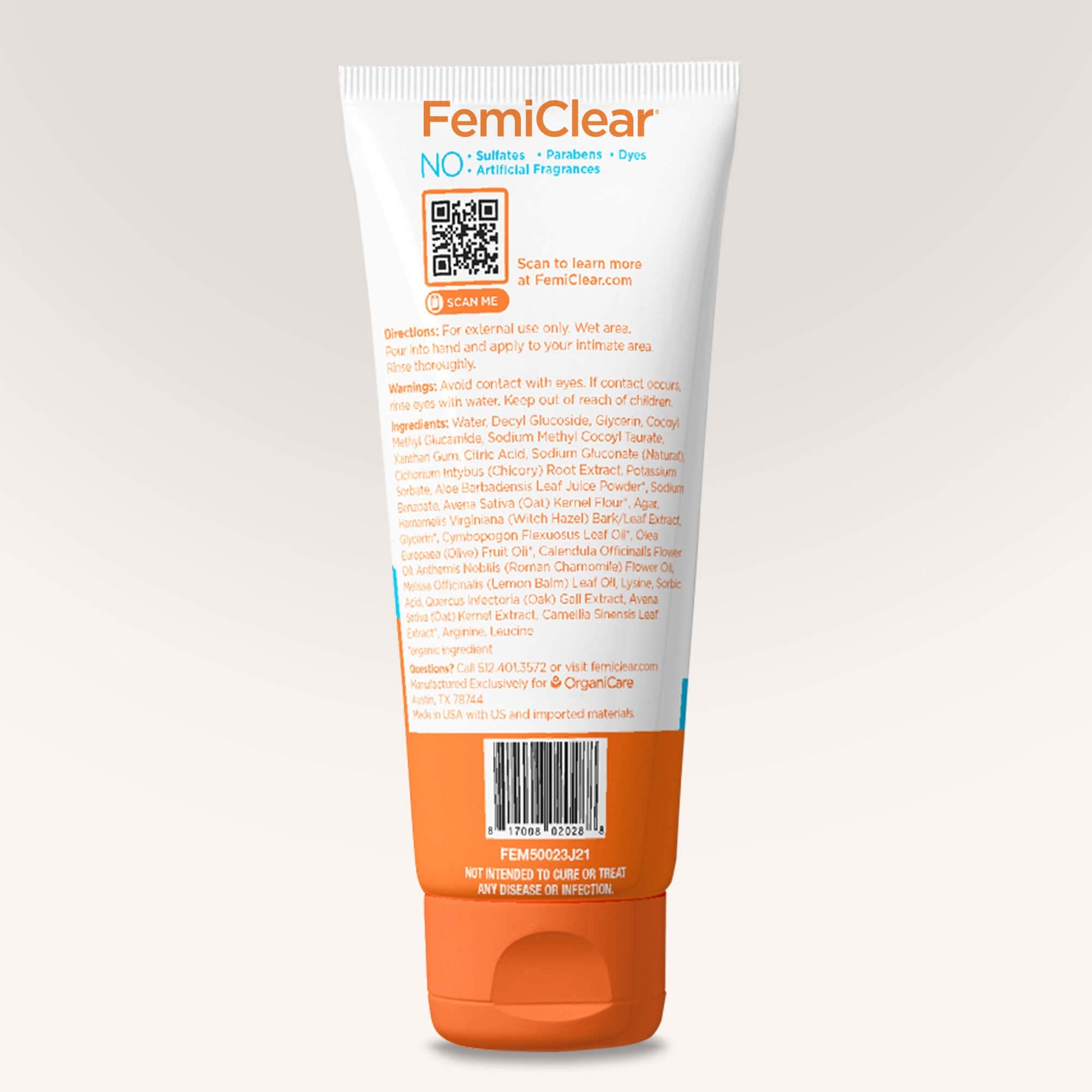 FemiClear® Restoratives Ultra-Gentle Feminine Wash, Made with Lysine & Lemon Balm, Natural Ingredients FemiClearAu supplements