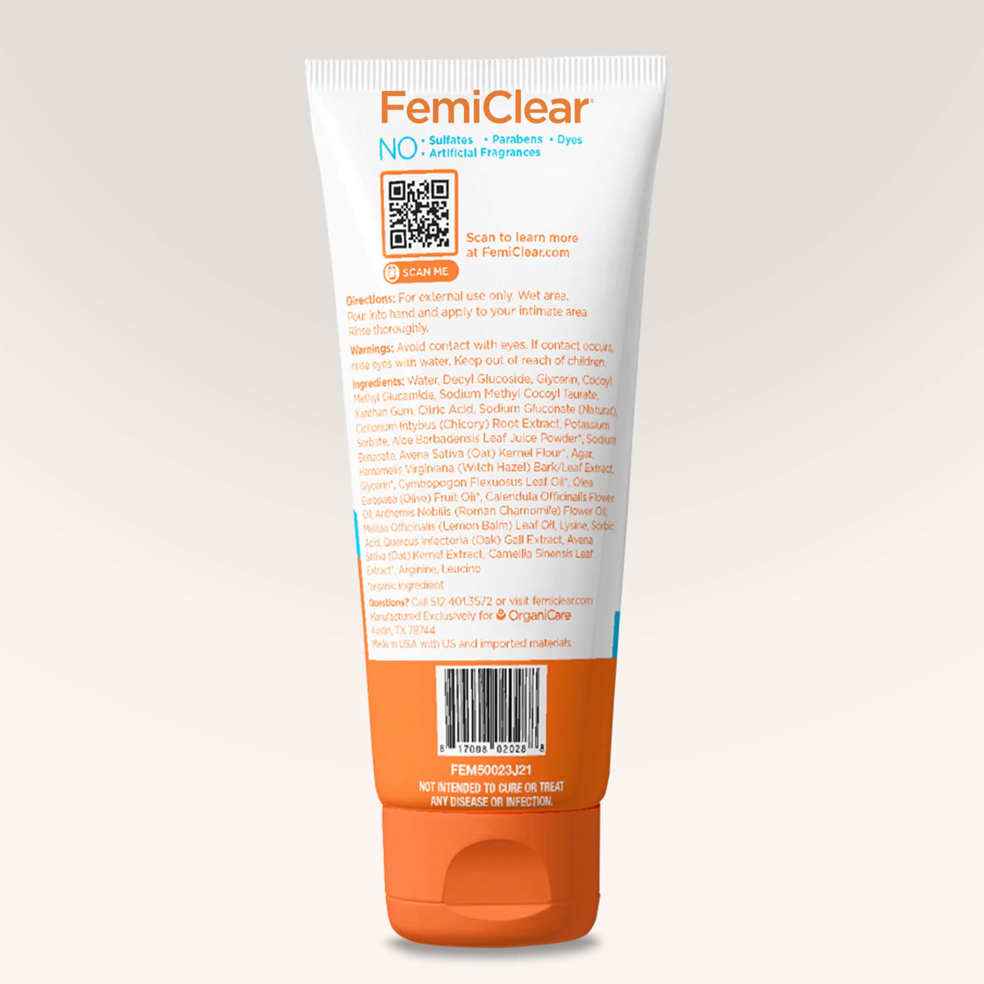 FemiClear® Restoratives Ultra-Gentle Feminine Wash, Made with Lysine & Lemon Balm, Natural Ingredients FemiClearAu supplements