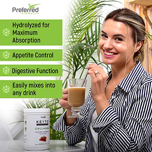 Keto Collagen Protein Powder with MCT Oil – Keto and Paleo Friendly Pure Grass Fed Preferred ElementsAu supplements