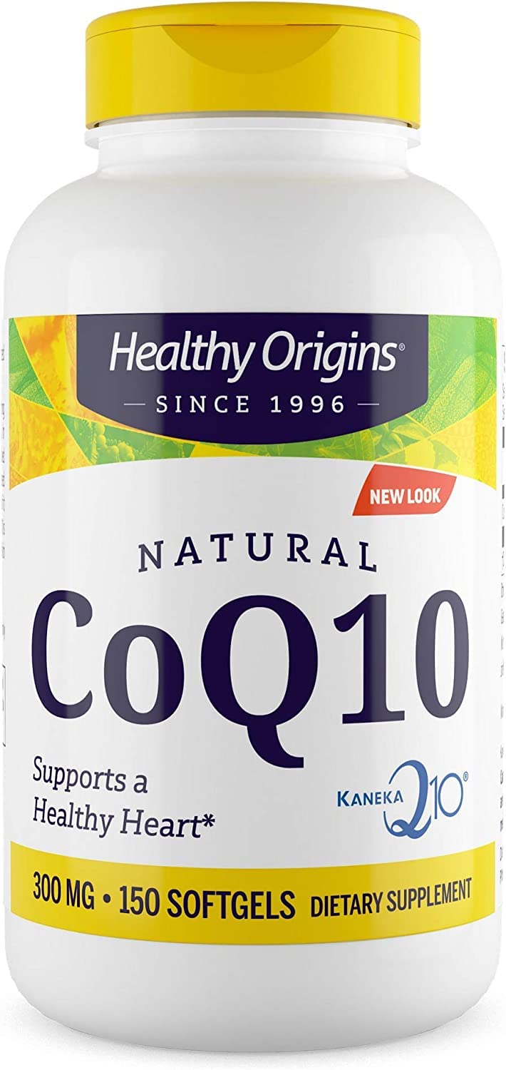 Healthy Origins CoQ10 (Kaneka Q10), 300 mg - Heart Health & Energy Supplement Healthy OriginsUS supplements