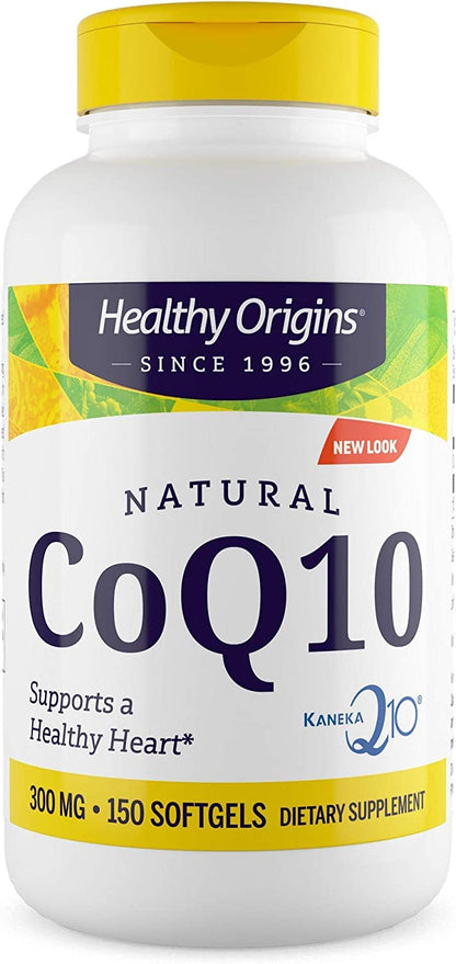 Healthy Origins CoQ10 (Kaneka Q10), 300 mg - Heart Health & Energy Supplement Healthy OriginsUS supplements