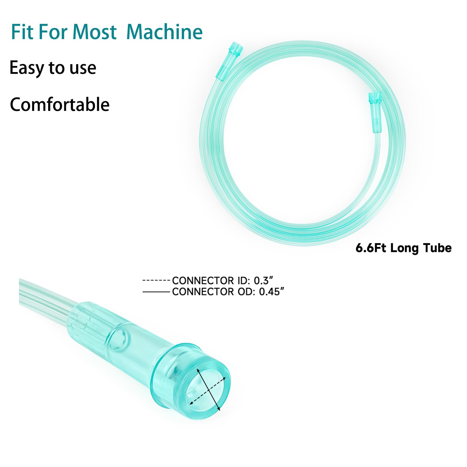 2 Pack Oxygen Mask for Face Adult with 6.6 Ft Tube and Adjustable Elastic Strap - Size XL REALBEBFFAu supplements
