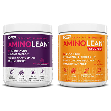 RSP NUTRITION AminoLean Pre Workout Energy (BlackBerry Pomegranate 30 Servings) RSP NUTRITIONAu supplements