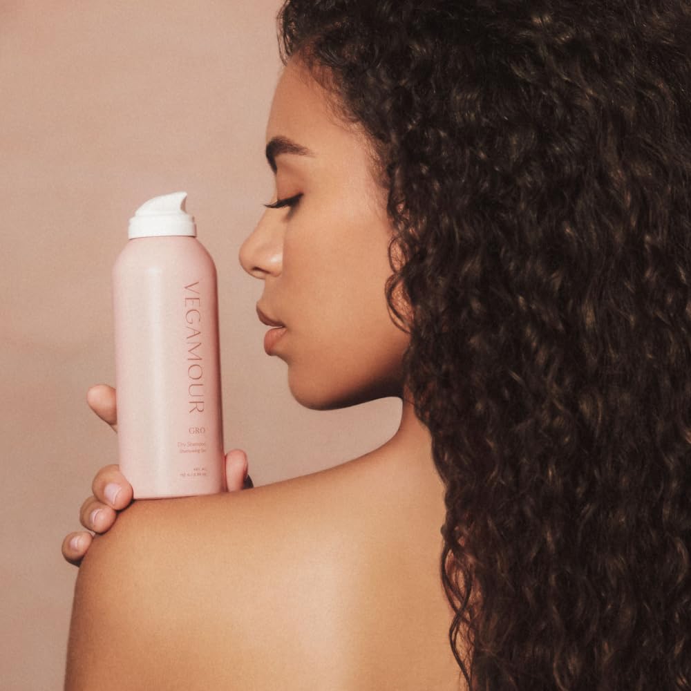VEGAMOUR GRO Dry Shampoo Full Size, Volumizing Dry Shampoo Spray Formulated Without Benzene, Supports Thicker Fuller Looking Hair, Natural Citrus Scent, 3.95 oz VEGAMOURAu supplements