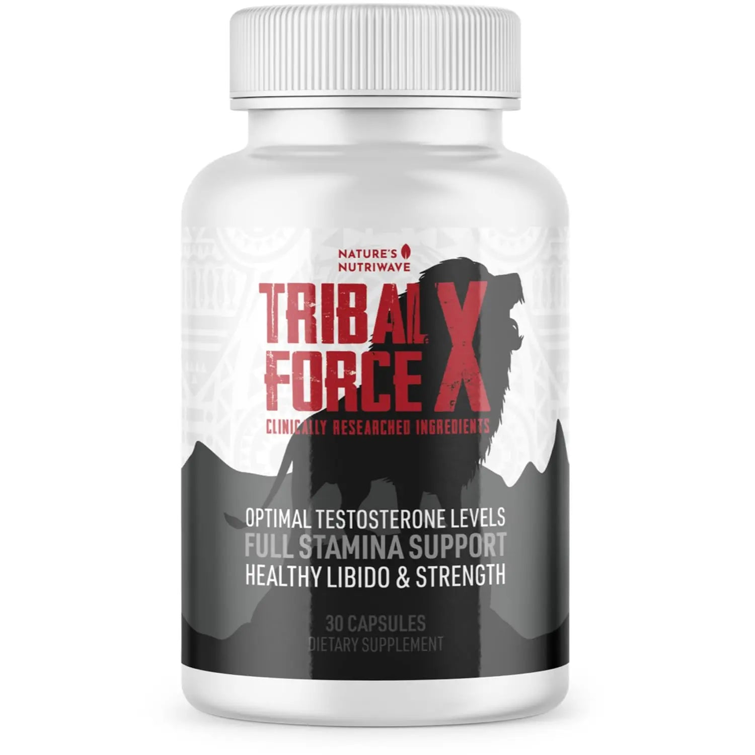 Nature’s NutriWave TribalForce X – Daily Botanical Supplement with Ginkgo Biloba, Bacopa, & Amino Acids – Non-GMO, Natural & Stimulant-Free Formula, Made in USA – 30 Capsules, 1 Month Supply Nature’s NutriWaveAu supplements