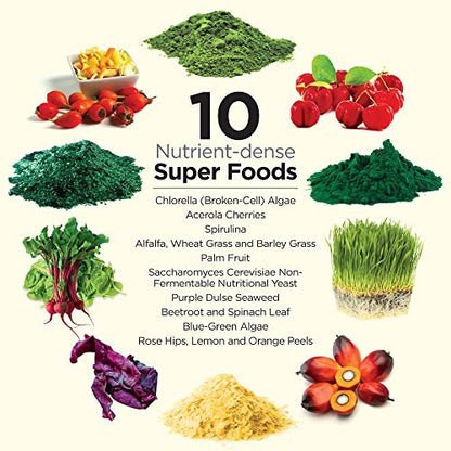 Dr. Schulze’s SuperFood Plus | Vitamin and Mineral Herbal Concentrate | Daily Nutrition Dr. Schulze'sUS supplements