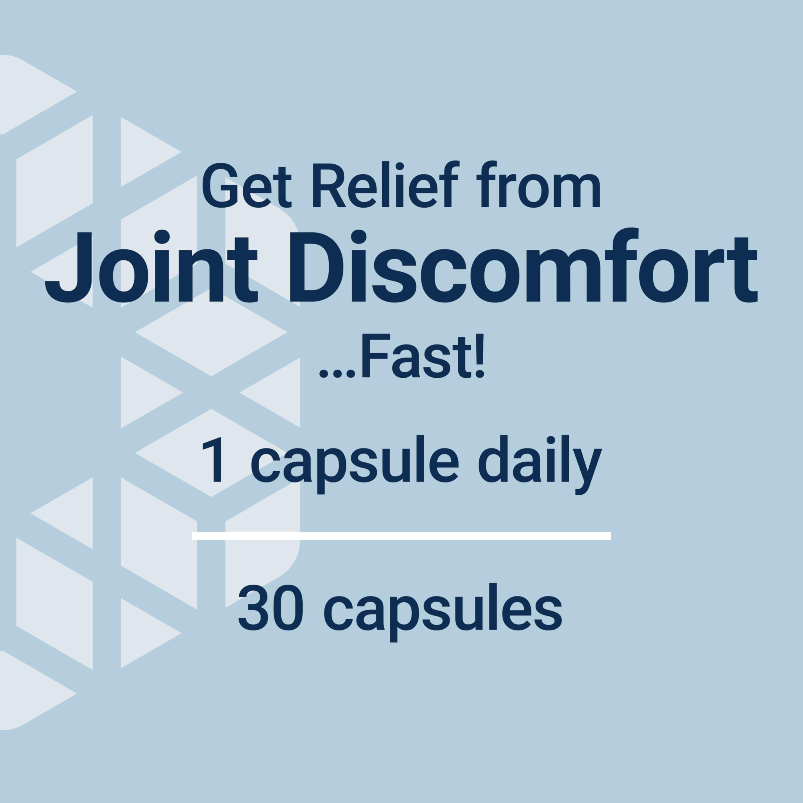 Life Extension Fast-Acting Joint Formula, Keratin, Korean Angelica, hyaluronic Acid, Joint discomfort Relief, Non-GMO, Gluten-Free, 30 Capsules Life ExtensionAu supplements