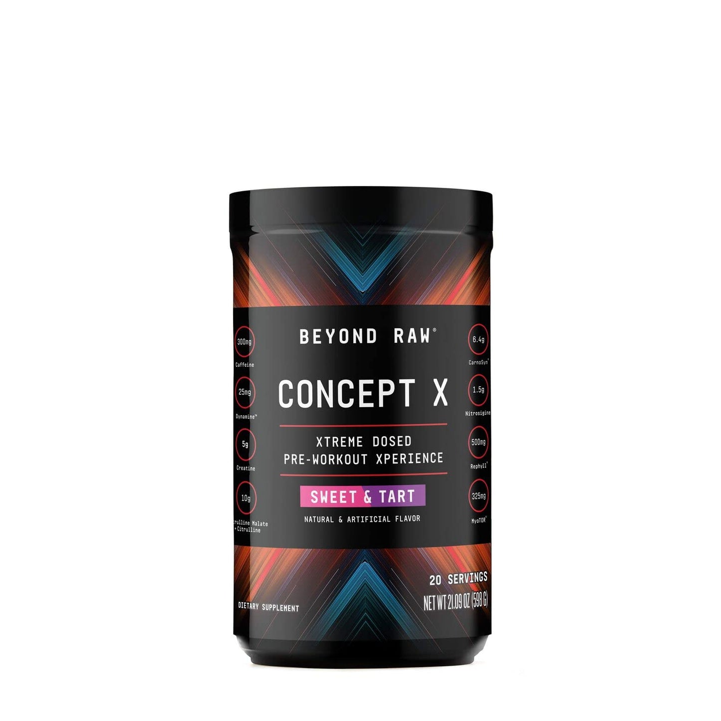 BEYOND RAW Concept X | Clinically Dosed Pre-Workout Powder | Contains Caffeine BEYOND RAWUS supplements