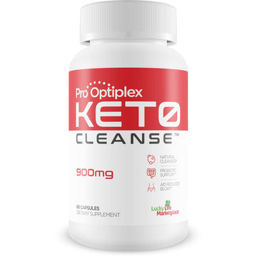 Pro Optiplex Keto Cleanse - Cleanse & Detox Naturally - Herbal Keto Cleanse with Probiotic healthsupps.co.ukUS supplements