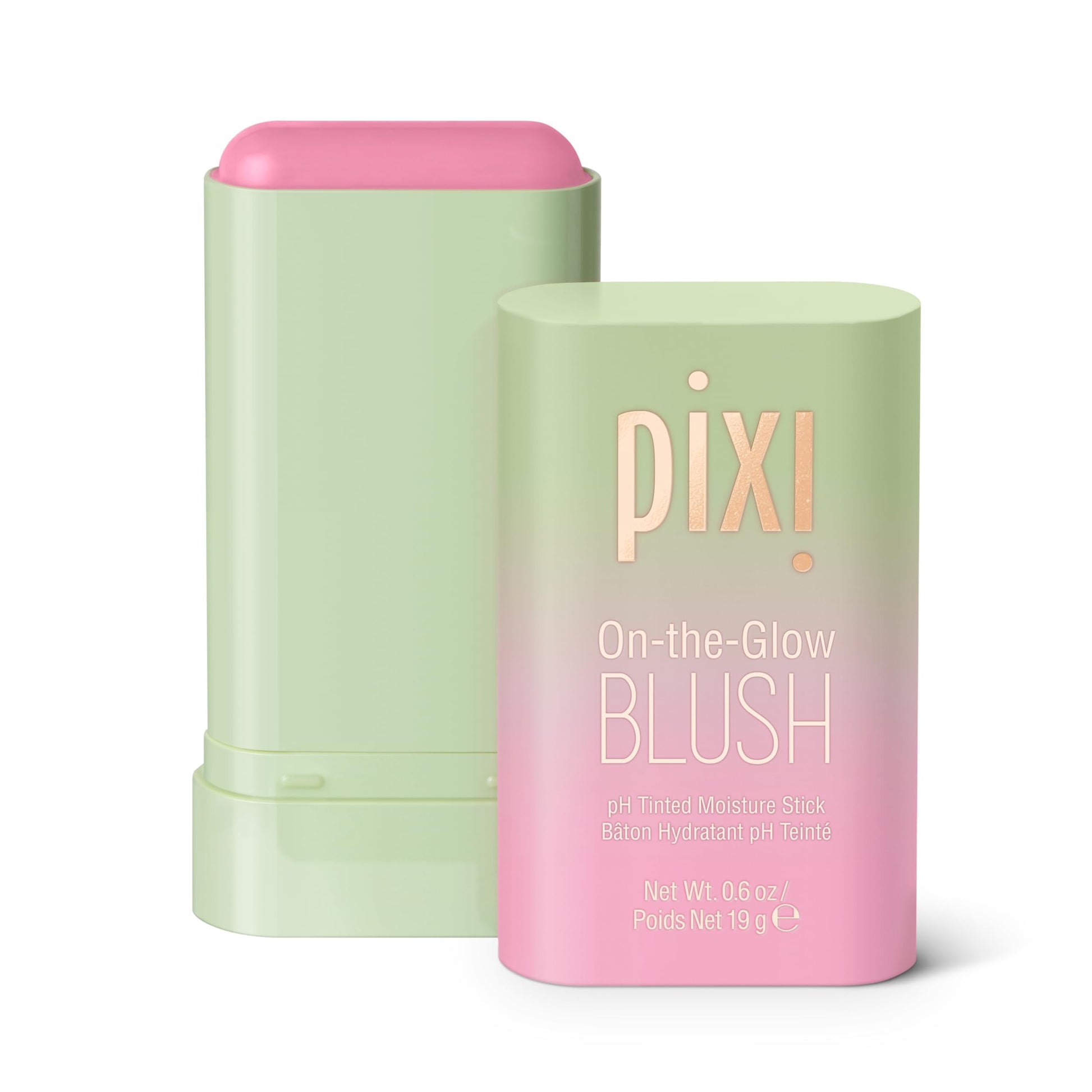 Pixi On-the-Glow Blush Stick in CheekTone, pH Reactive Hydrating Tinted Moisture Stick for Cheeks and Lips with Ginseng, Aloe Vera and Fruit Extracts, Twist-Up Design, Paraben-Free, 19g / 0.6 oz PixiAu supplements