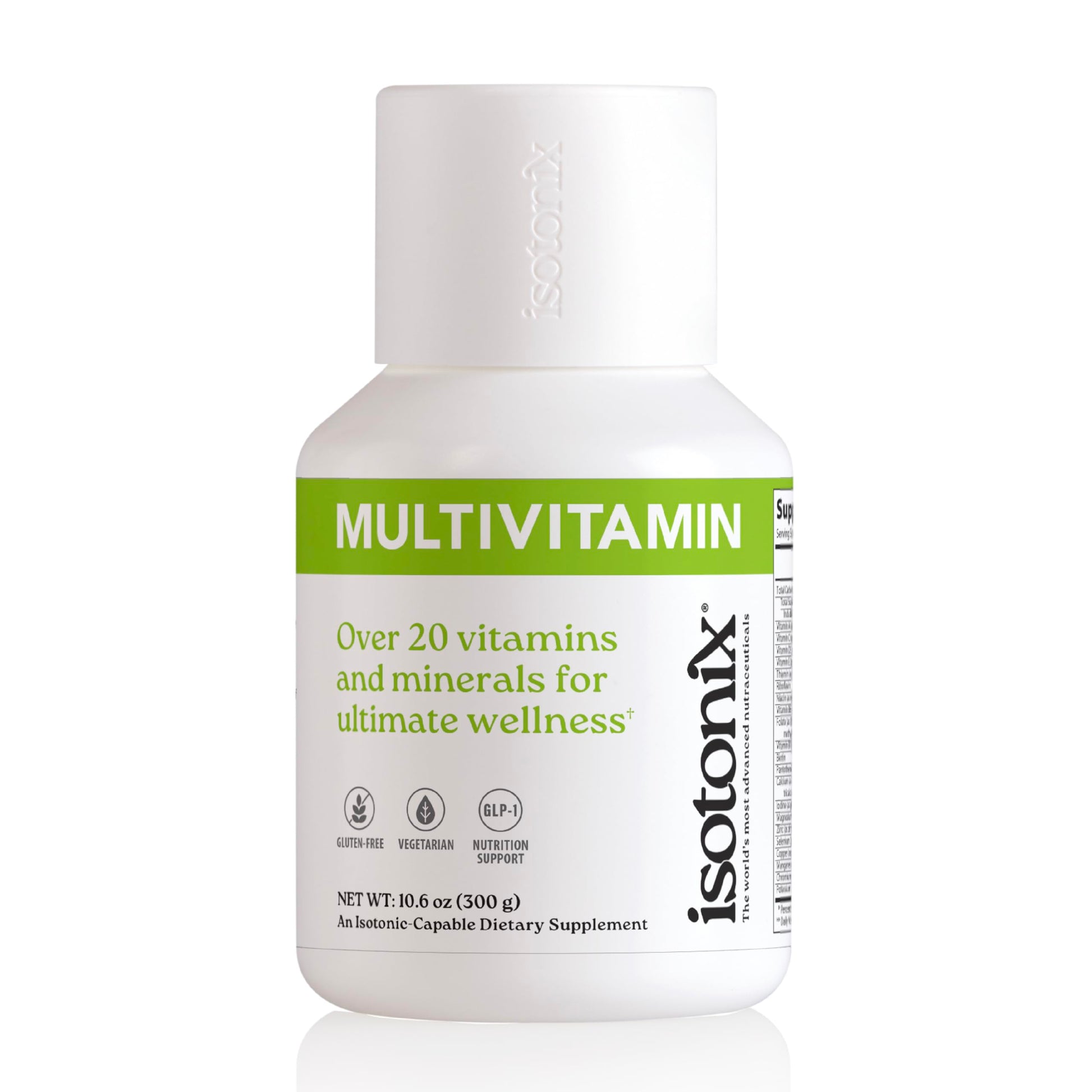Isotonix Multivitamin Powder Without Iron – Methylated B Vitamins, Antioxidant & Mineral Support – Fast-Mix Isotonic Delivery – Vegetarian, Gluten-Free, Non-GMO – Natural Fruit Flavor – 90 Servings IsotonixAu supplements
