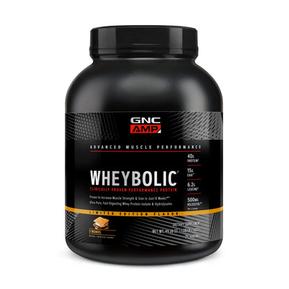 GNC AMP Wheybolic Protein Powder | Targeted Muscle Building and Workout Support Formula GNCUS supplements