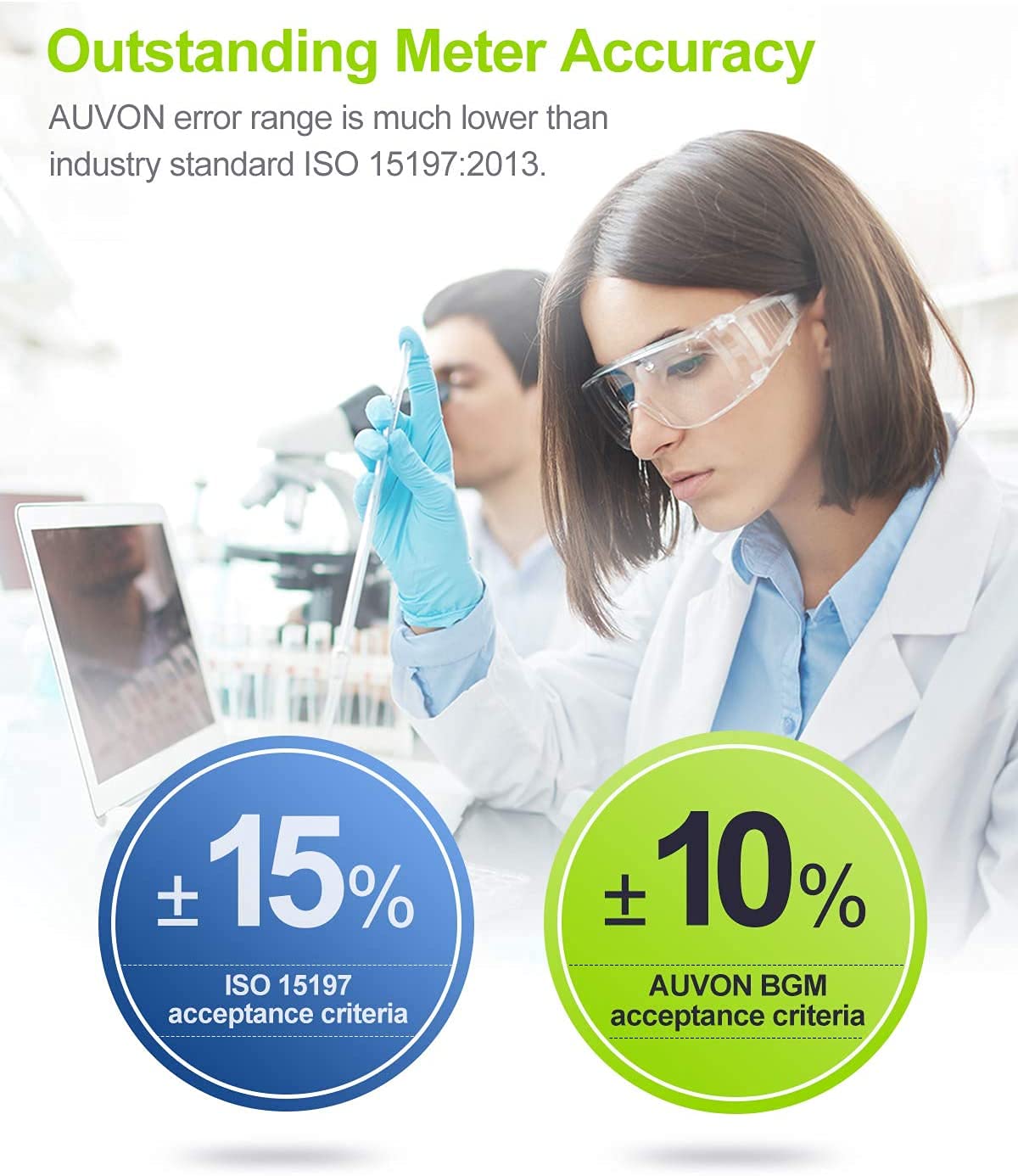 AUVON Blood Glucose Monitor Kit, High Accuracy Blood Sugar Test Kit AUVONAu supplements