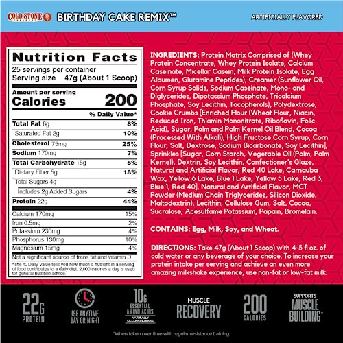 BSN Syntha-6 Whey Protein Powder, Cold Stone Creamery- Birthday Cake Remix Flavor BSNUS supplements