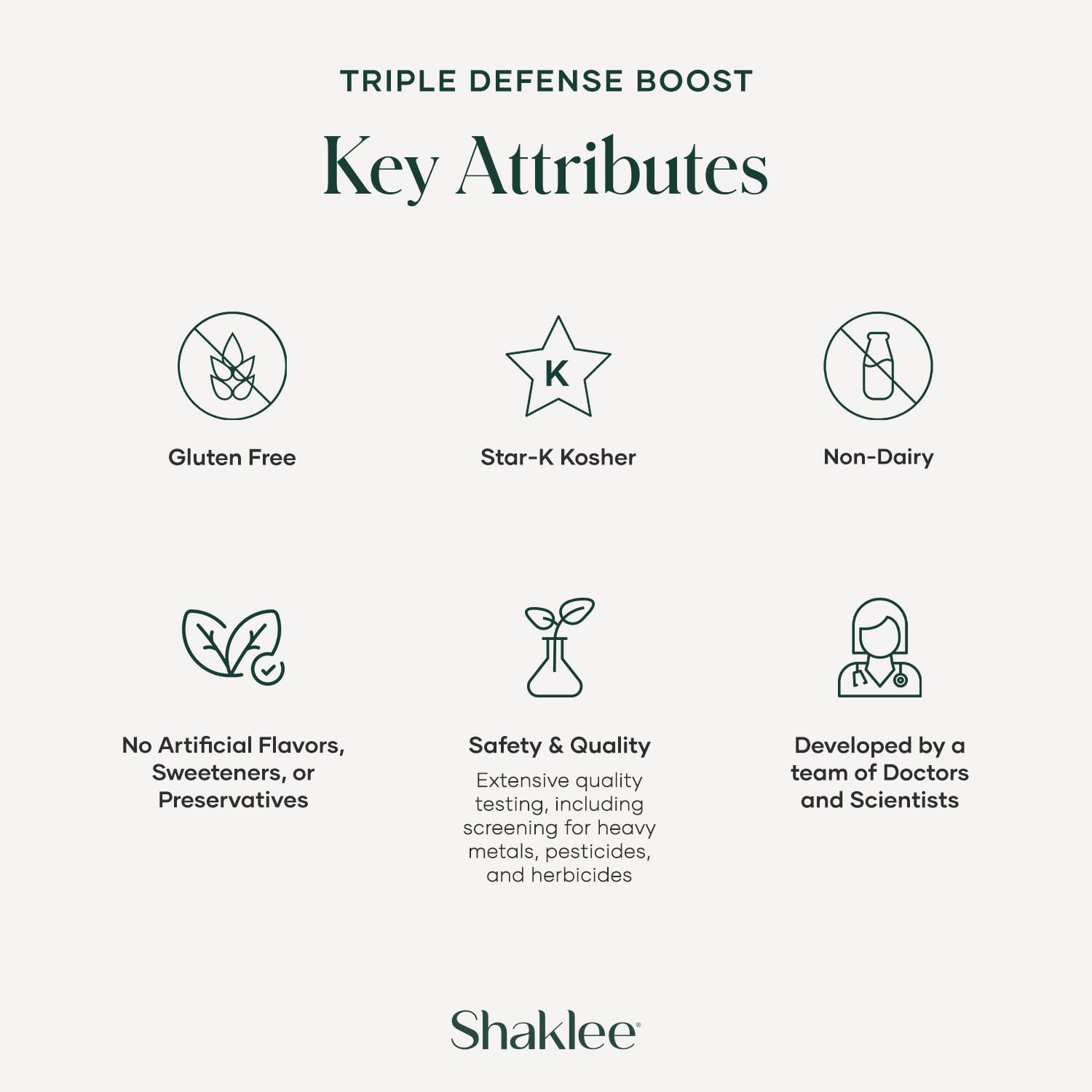 Shaklee - Triple Defense Boost - 20 Servings ShakleeAu supplements