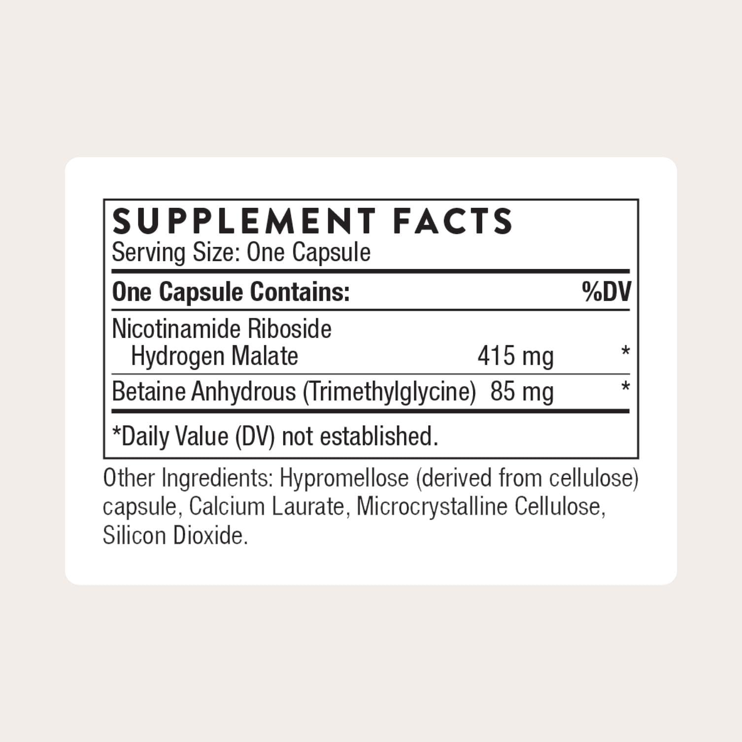 THORNE - NiaCel 400 - NAD Supplement - Nicotinamide Riboside - Support Healthy Aging, Cellular Energy Production & Sleep-Wake Cycle* - NSF Certified for Sport - Gluten Free - 60 Servings THORNEAu supplements