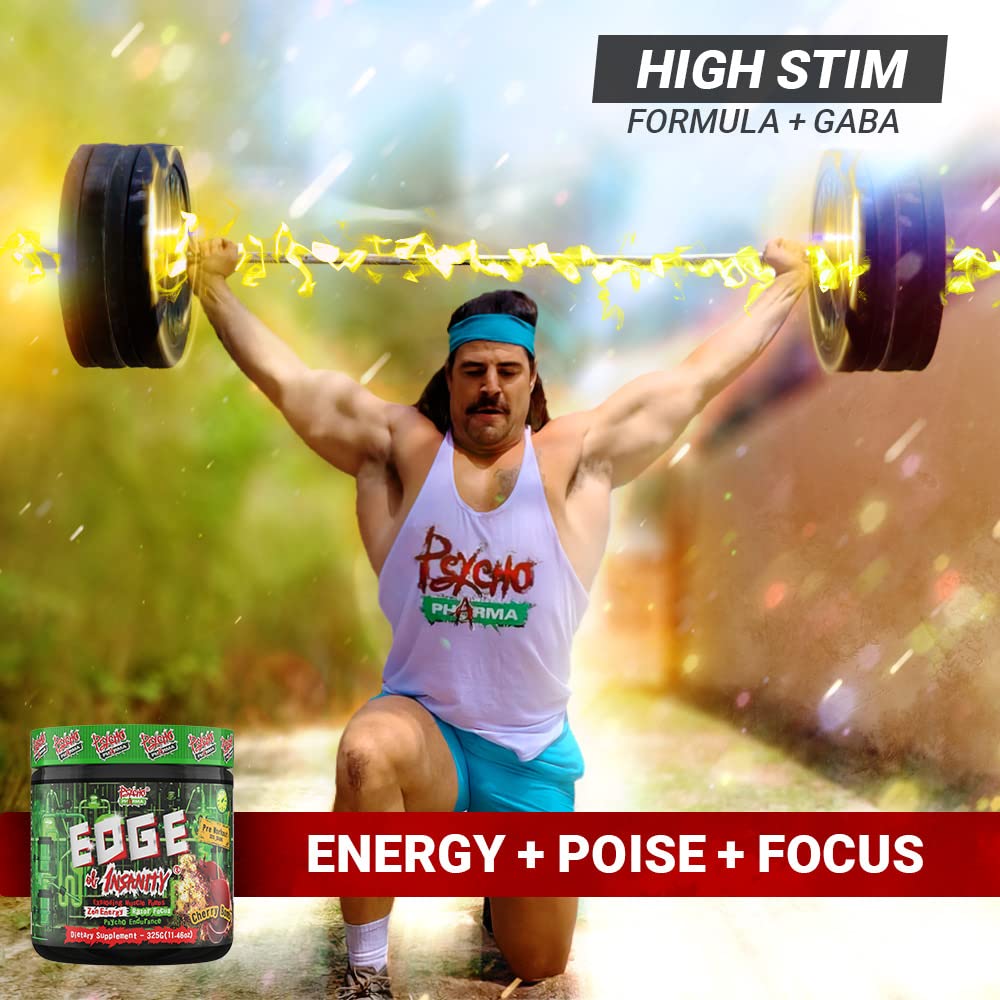 Psycho Pharma New Perfect Powders with Zengaba Energy Feel Good Focus #1 Strongest Psycho PharmaAu supplements