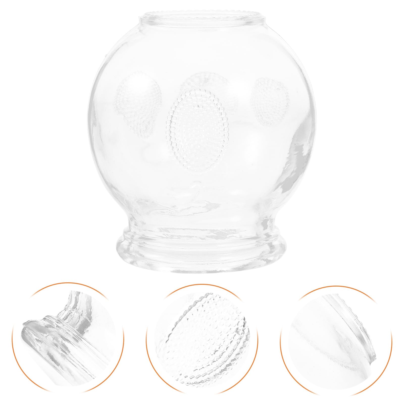 Healvian 8pcs Glass Fire Chinese Acupoint Cupping Glass Cupping Device Body Care Cupping Suction HealvianAu supplements