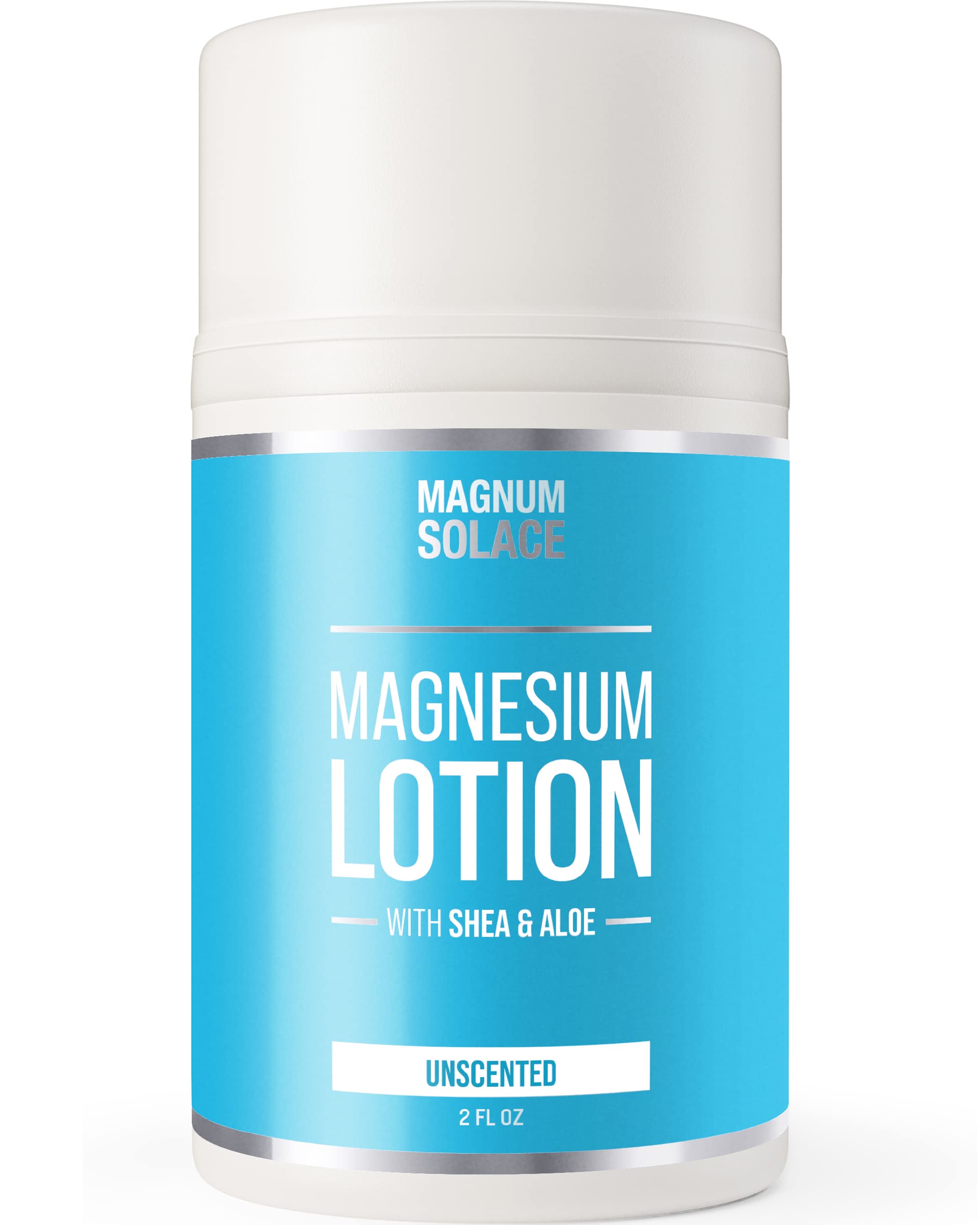 Magnesium Lotion with Shea Butter – Apply to Legs – Alternative to Topical Magnesium Cream Magnum SolaceAu supplements