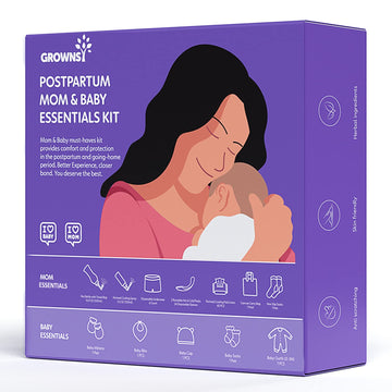 Grownsy Postpartum Mom & Baby Essential Kits, Postpartum Recovery Kit for Labor &Delivery GROWNSYAu supplements