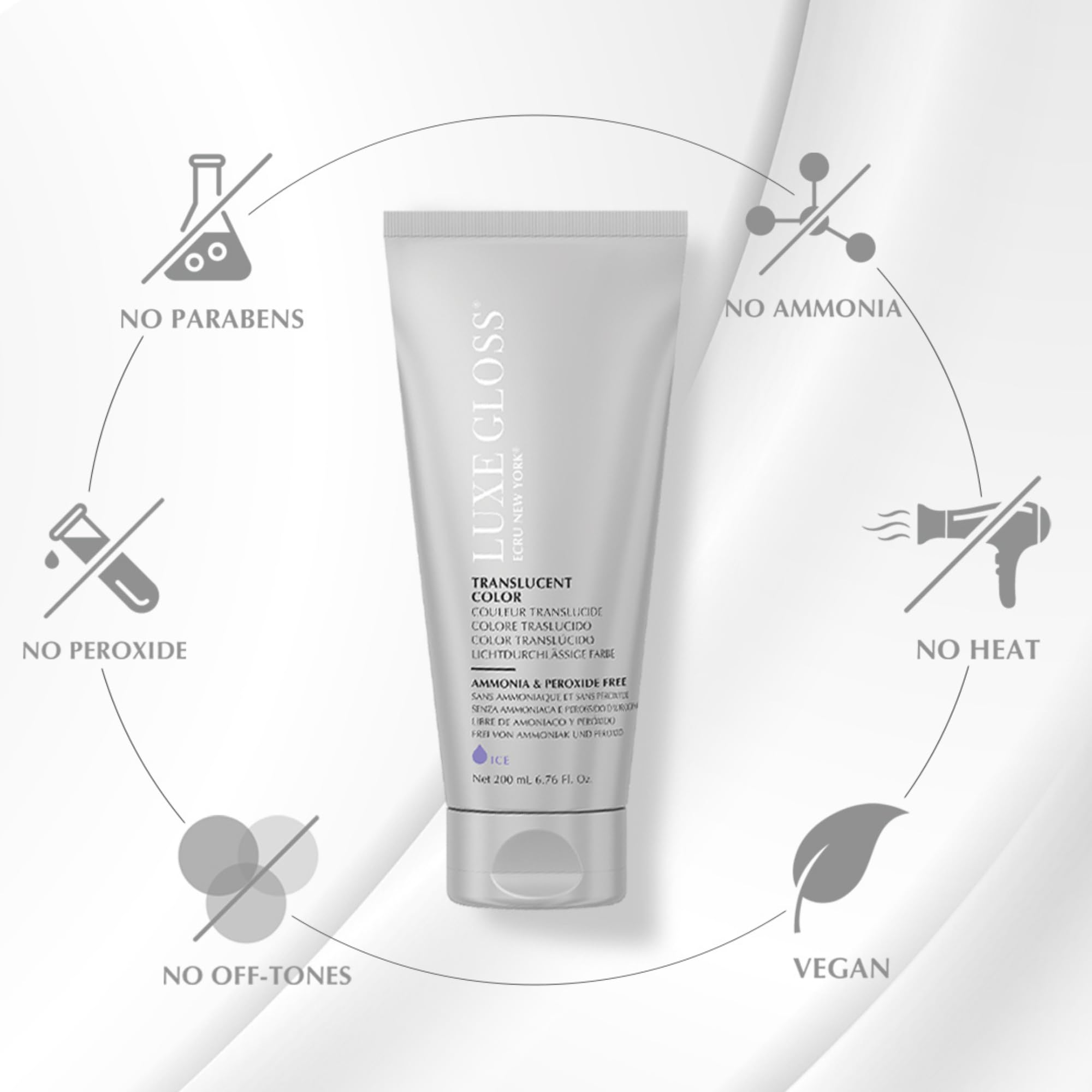 ECRU New York LUXE GLOSS Hair Gloss for Enhanced Color and Glass-Like Shine, Copper Ecru New YorkAu supplements