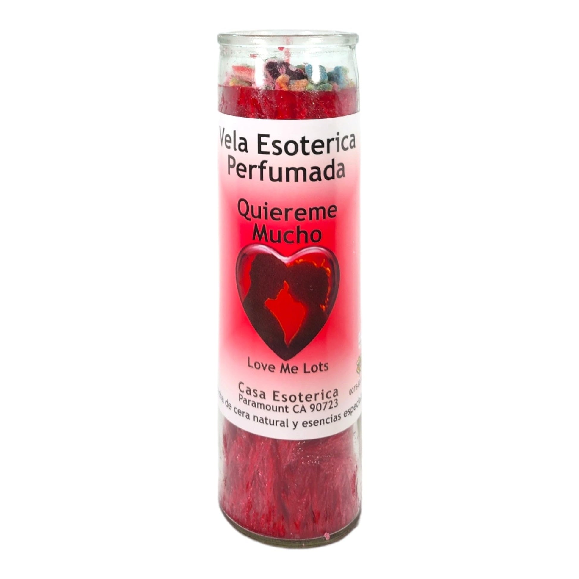 Love ME Lots-Palm Wax Spiritual Intention Spell Candle-[RED] | Vela CASA ESOTERICA PERFUMADA MAGICK SPACEAu supplements