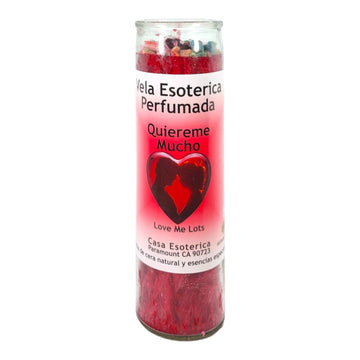 Love ME Lots-Palm Wax Spiritual Intention Spell Candle-[RED] | Vela CASA ESOTERICA PERFUMADA MAGICK SPACEAu supplements