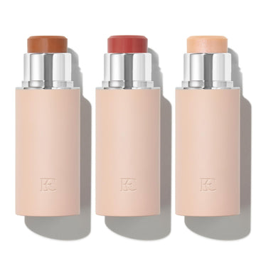 EarthsCure Glow Trio - 3 Piece Set: Bronzer, Blush, and Highlighter. Buildable Cream Sticks For a Luminous, Natural, and Youthful Look EarthsCureAu supplements