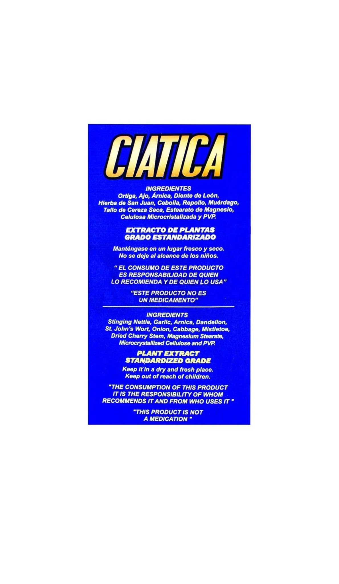 Set con Suplemento Ciatico Tratamiento Nervio Plus 60 Capsulas + Gel Extra Fuerte Ciatica 250 grs. Natural de Mexico/Entumecimiento, Hormigueo, Ardor, Dolor Nervioso, Alfileres o Agujas. (2) GenericAu supplements