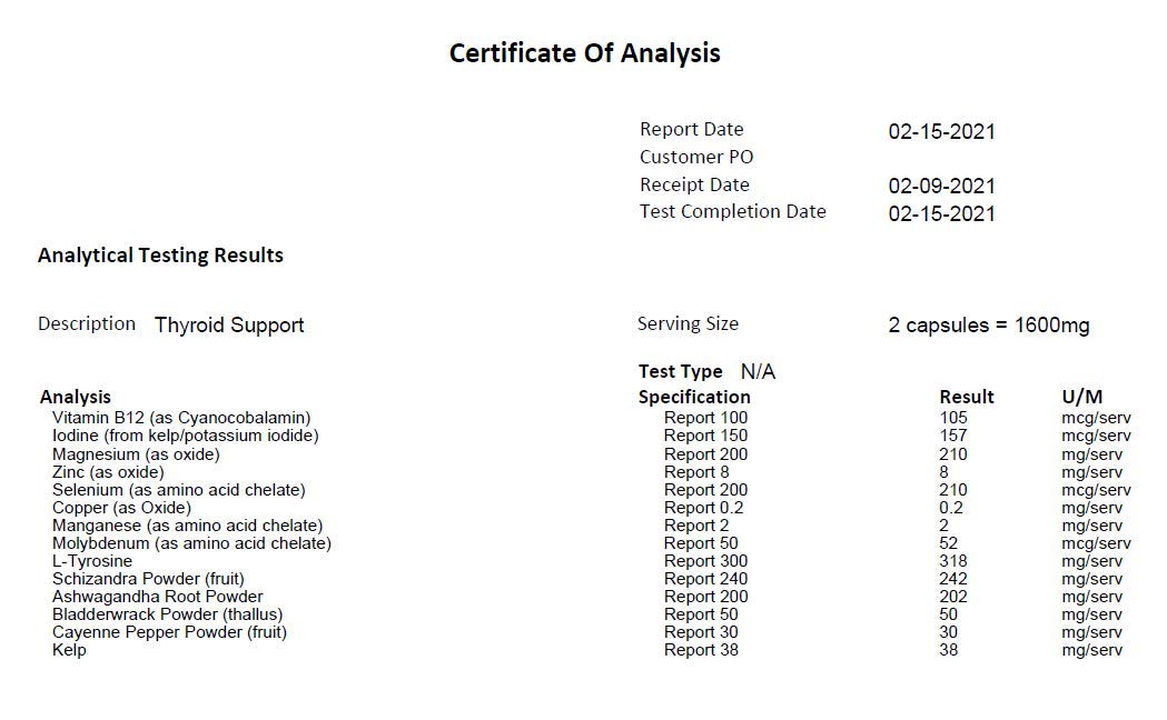 Research Labs Thyroid Support + Iodine Supplement - Energy, Metabolism, Focus Research LabsUS supplements