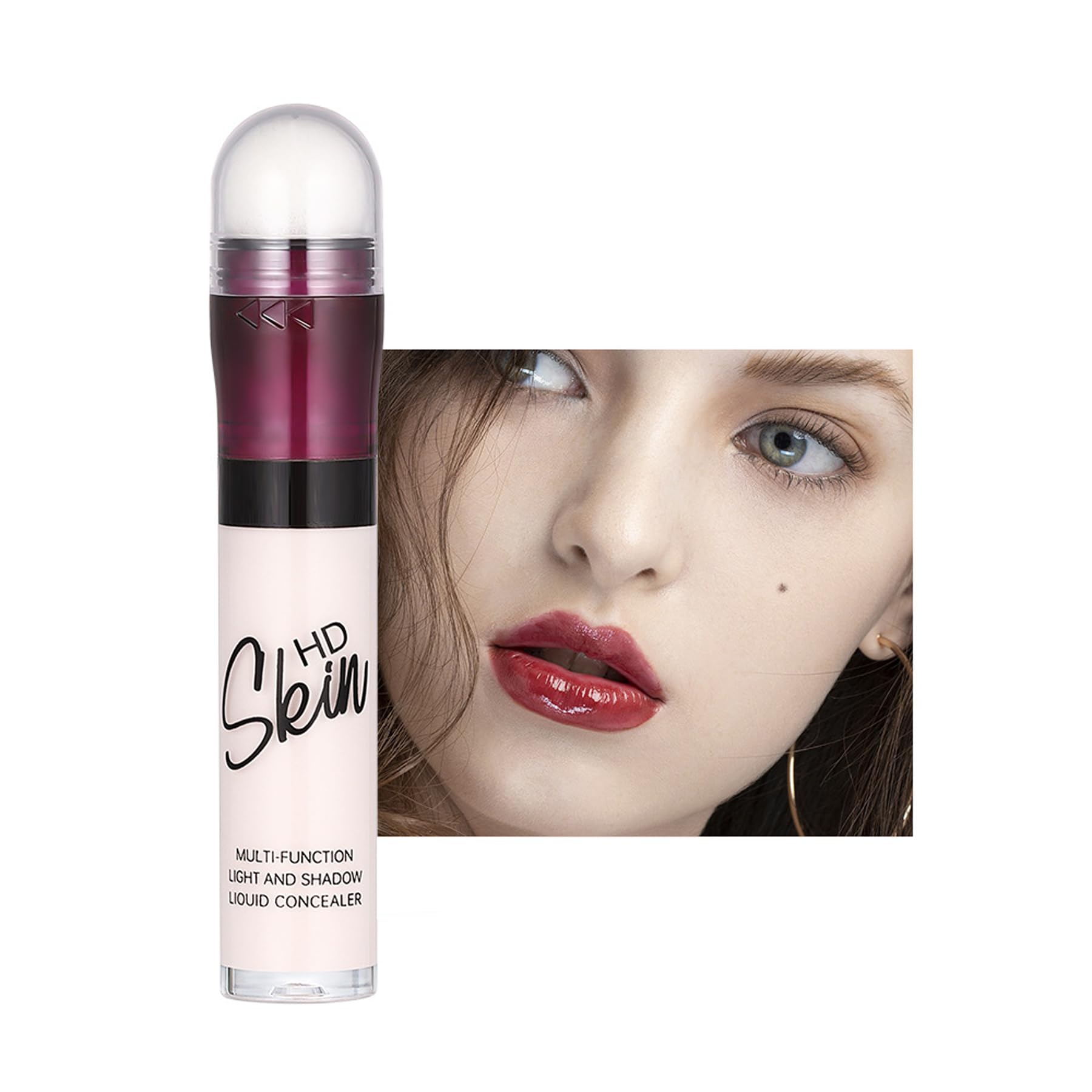 Concealer Stick Foundation Concealer Moisturizing Hydration Brightening Skin Tone Concealer Oil Control Waterproof With Applicator Cushion RHSEDDAu supplements