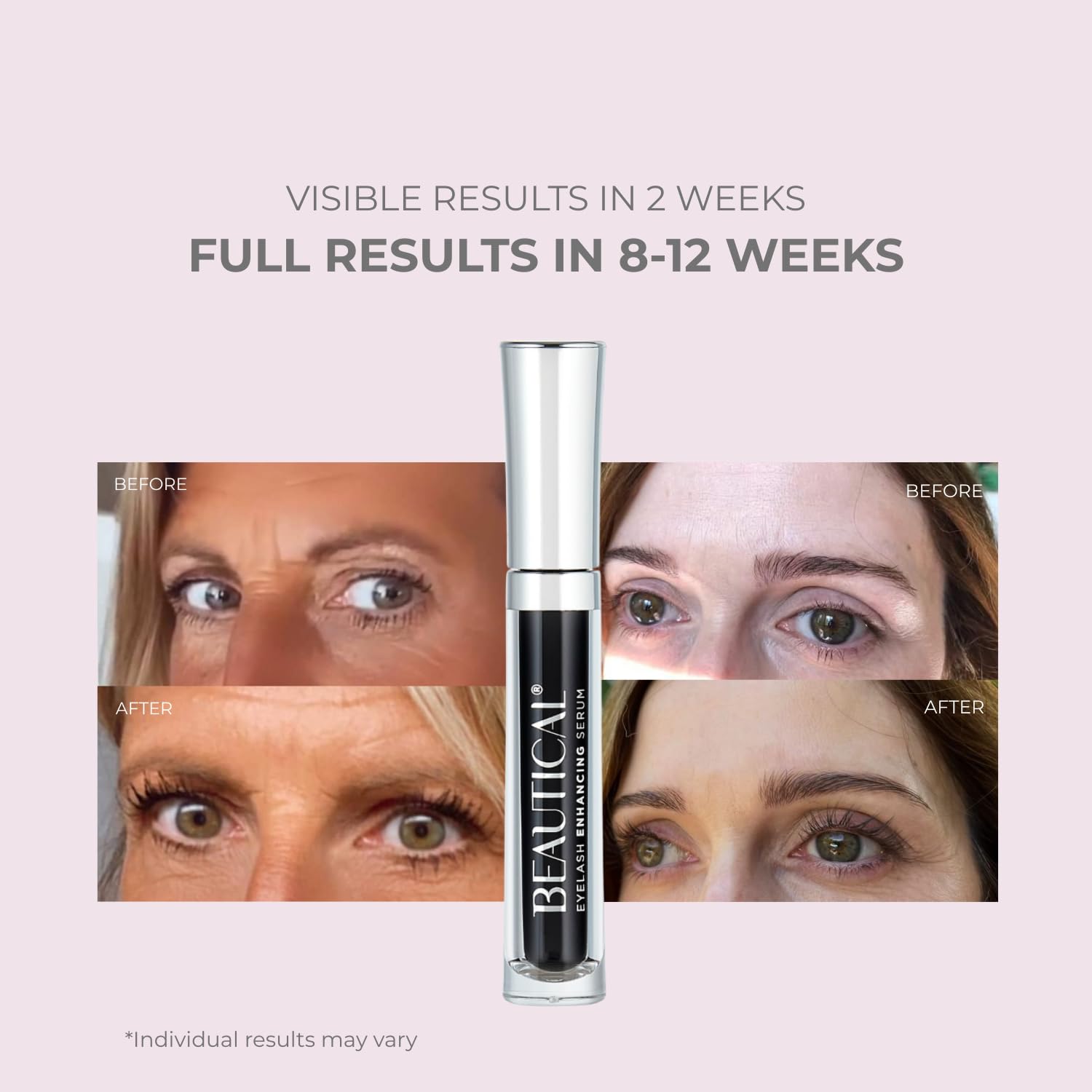 BEAUTICAL Eyelash Serum – Lash Enhancing & Conditioning Formula with Botanical Ingredients for the Appearance of Fuller, Shinier & Healthier-Looking Lashes – Nourishing Lash Care, 3ml BEAUTICALAu supplements