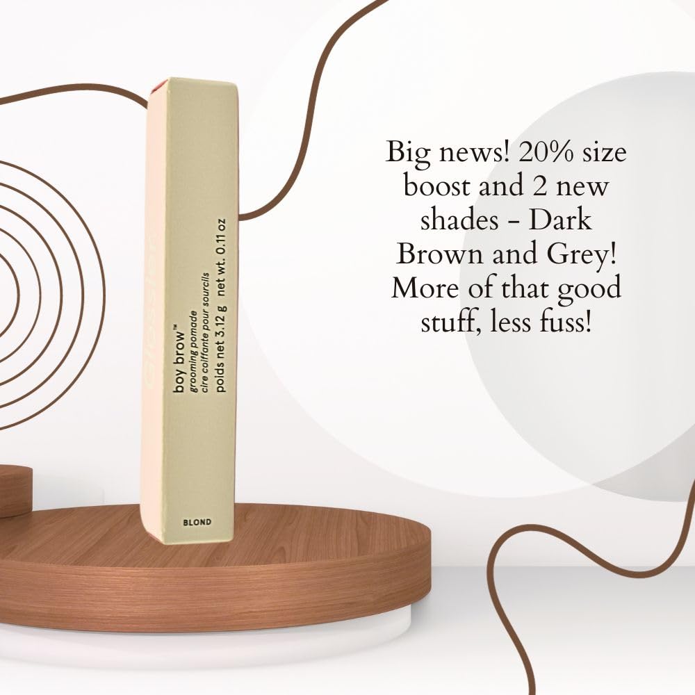Glossier Boy Brow Volumizing Eyebrow Gel-Pomade - Blond - Light-Medium Blond GlossierAu supplements