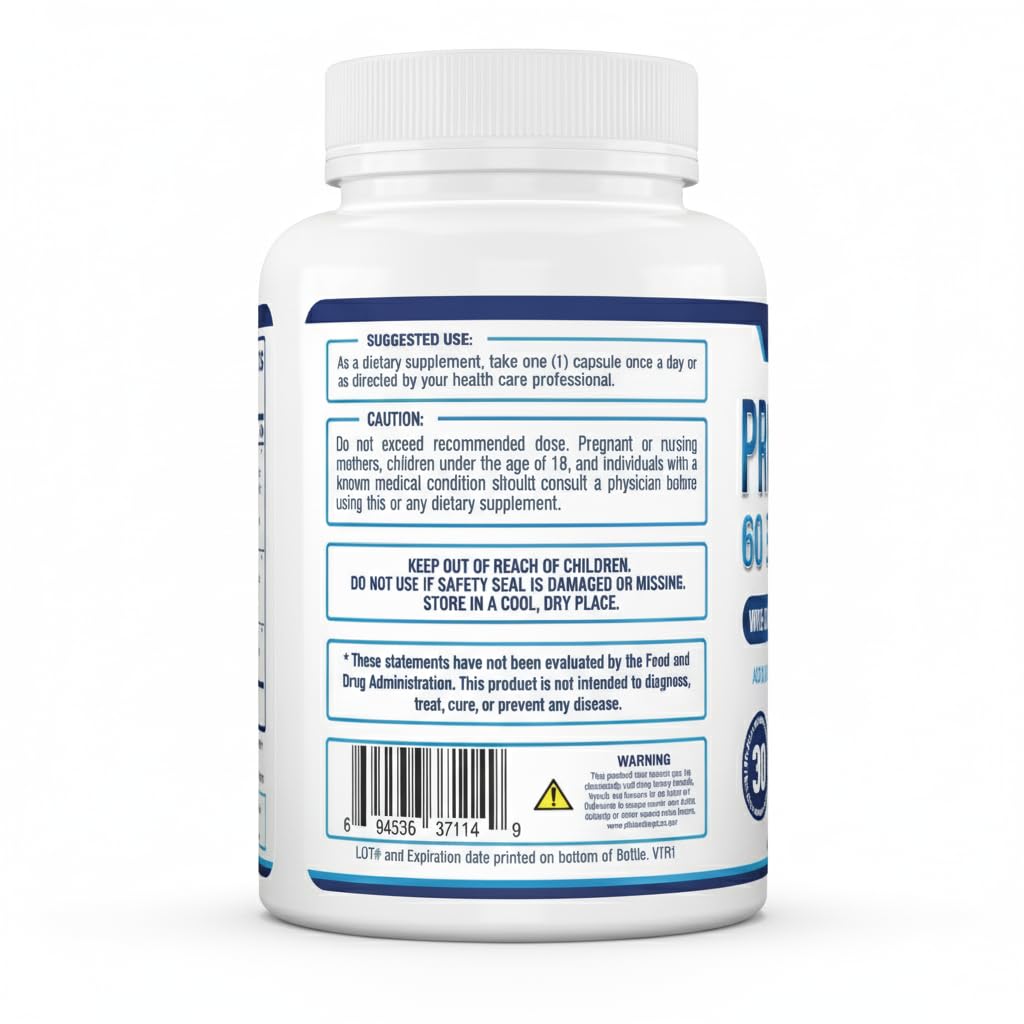 Purely Optimal Probiotics for Digestive Health, 60 Billion CFU – Delayed-Release with Digestive Enzymes & Organic Prebiotics – Bloating, Immune & Energy Support, 30 Caps Purely OptimalAu supplements