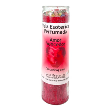 Conquering Love-Palm Wax Spiritual Intention Spell Candle-[RED] | Vela CASA ESOTERICA PERFUMADA MAGICK SPACEAu supplements