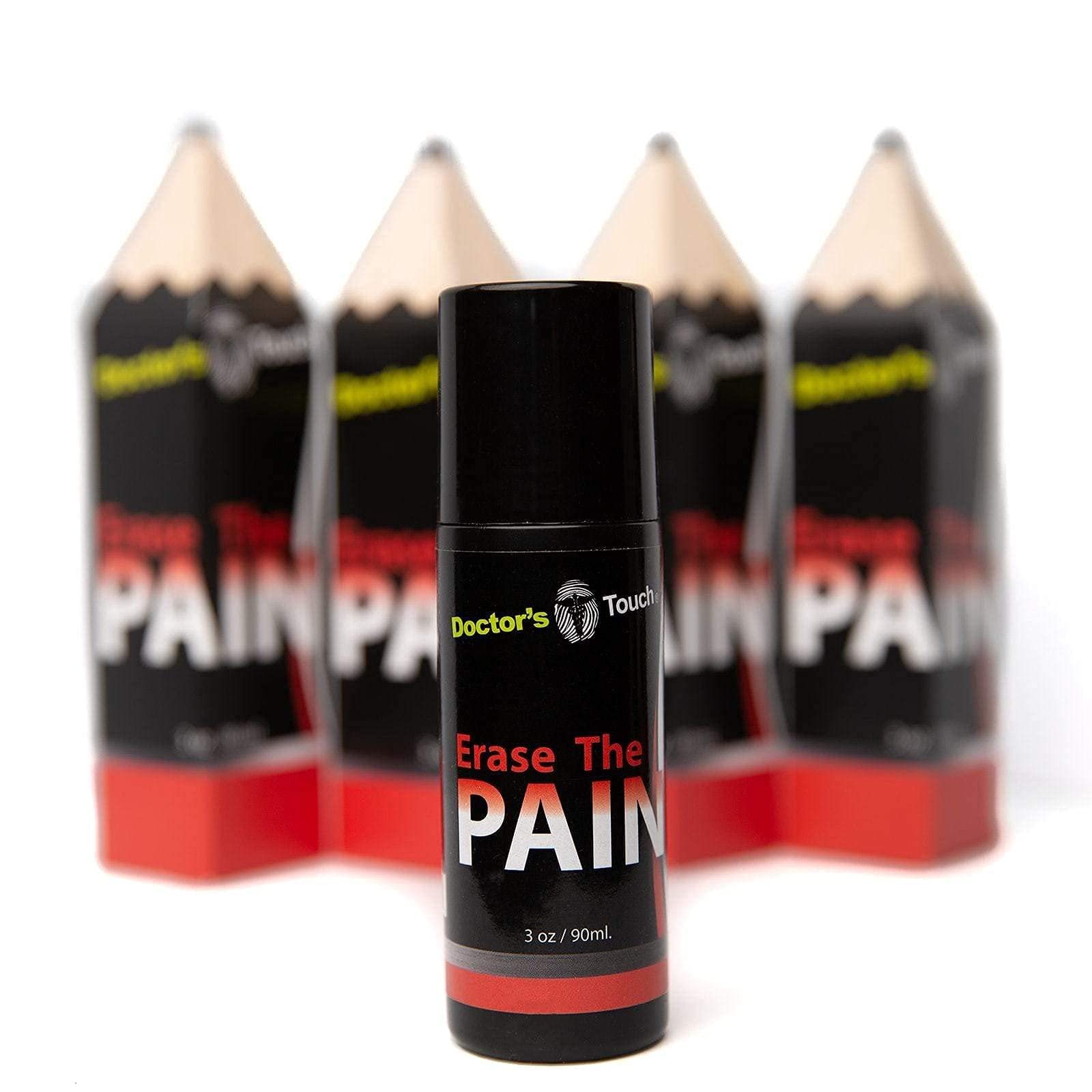Doctor's Touch Erase The Pain Relief Roll On - Fast Acting Topical Pain Relief Roll On for Nerves, Joints, All Muscle Soreness and Discomfort - Roll on Muscle Pain Relief Doctor's TouchAu supplements
