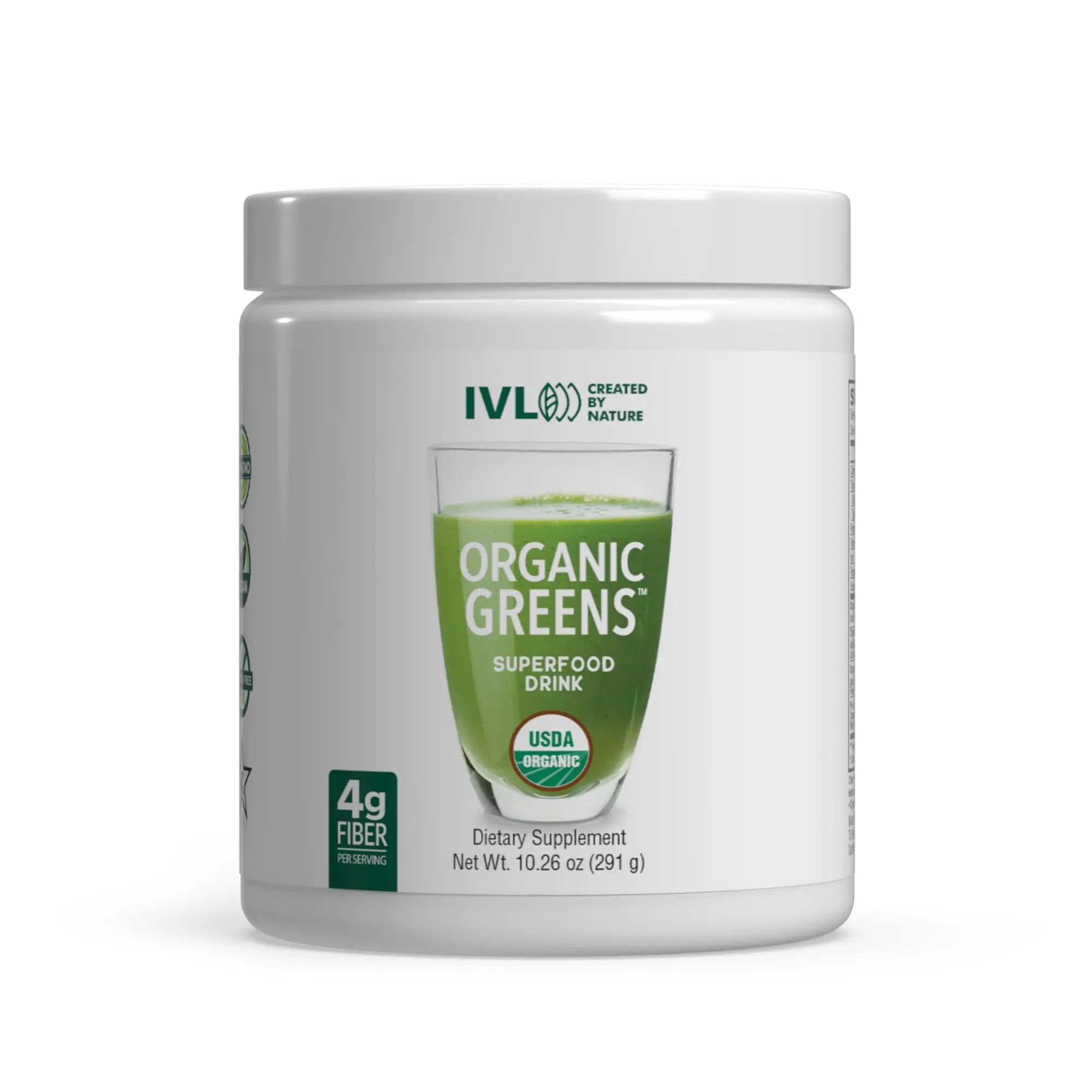 IVL - Organic Greens - Organic Superfood Drink - Loaded with Antioxidants, Micronutrients, Prebiotics & Probiotics - for Immune Support, Digestive Health - Great Taste (1 Pack, 30 Servings) IVLAu supplements