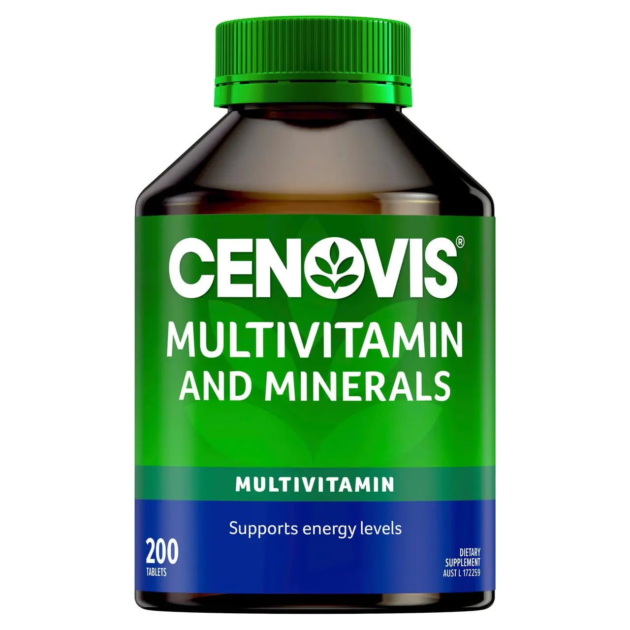 Cenovis Multivitamin and Minerals 200 Tablets CenovisAu supplements