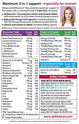 Vitabiotics Wellwoman Max, 84 Capsules VitabioticsUS supplements