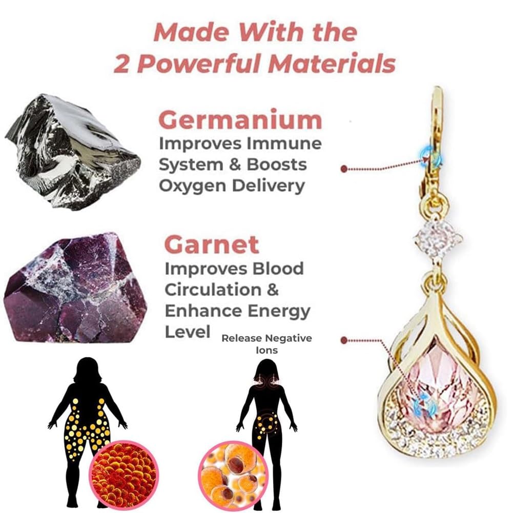 Lymphflow Magnetogen Earrings,Lymphatic Magnetotherapy Earrings,Lymphatic Earrings FleaCollarAu supplements