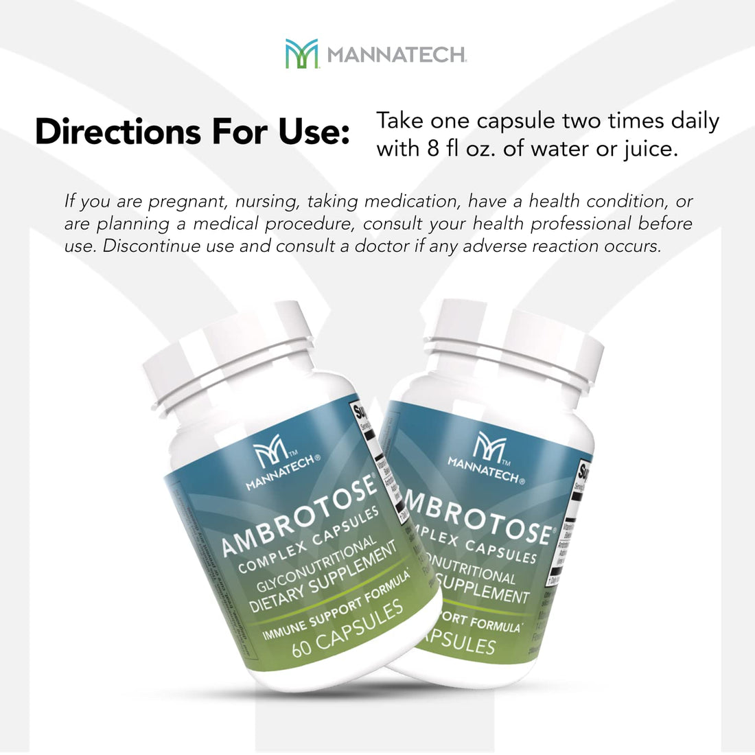Mannatech® Ambrotose® Complex 60 Capsules MannatechAu supplements