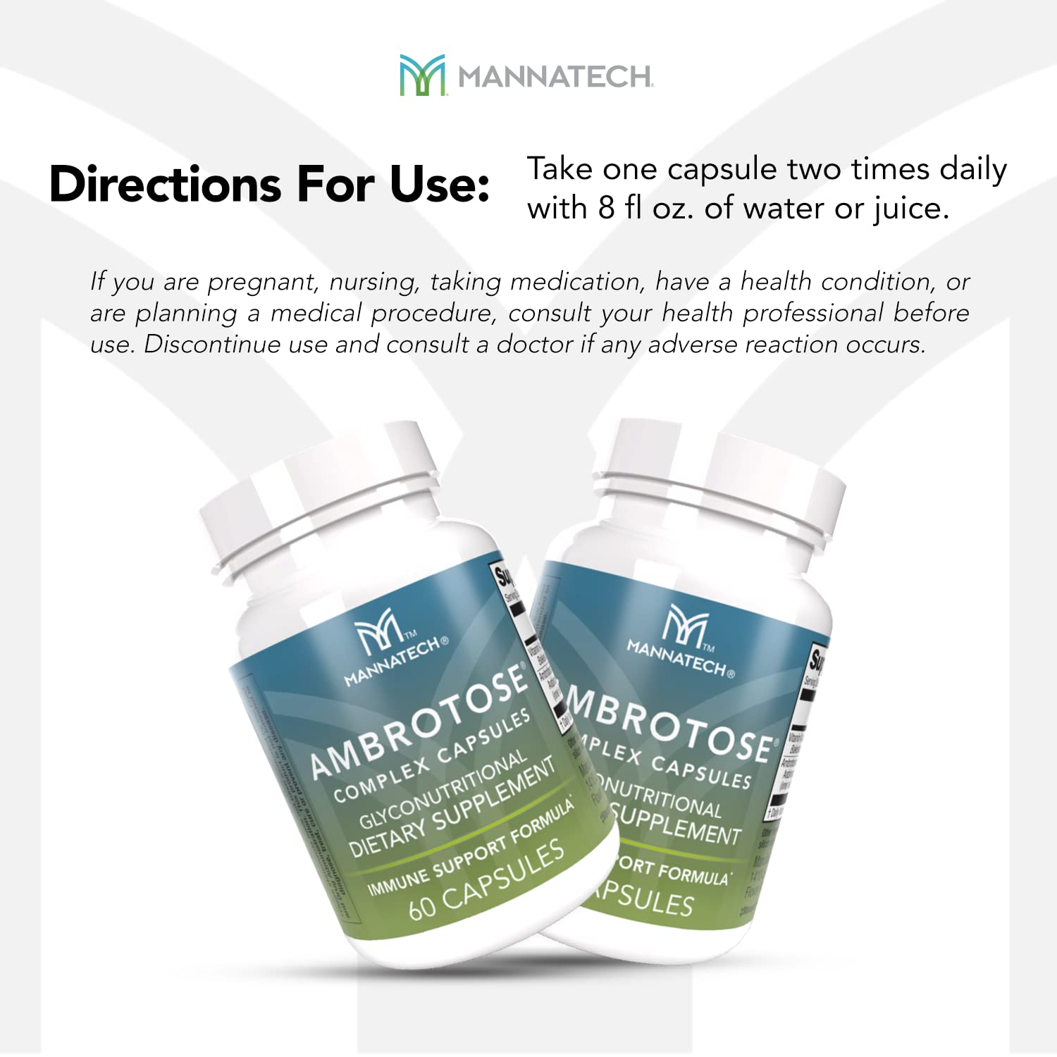 Mannatech® Ambrotose® Complex 60 Capsules MannatechAu supplements