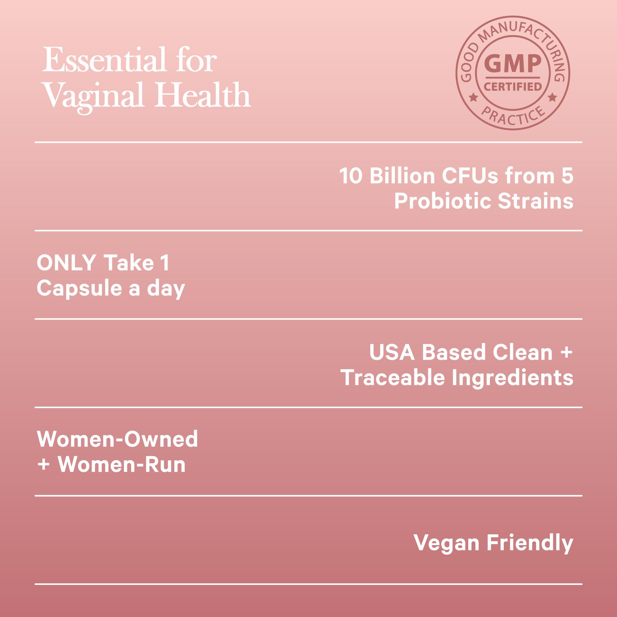 Amy Suzanne Vaginal Probiotics for Women - 10 Billion CFU Probiotic for pH Balance and Urinary Tract Health Amy SuzanneAu supplements