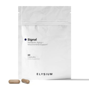 ELYSIUM Signal NMN Supplement - Clinically Proven to Support NAD+ Production, Mitochondrial Function & Metabolic Health - Nicotinamide Mononucleotide and SIRT3 Activation Complex- 30 Day Supply ELYSIUMUS supplements