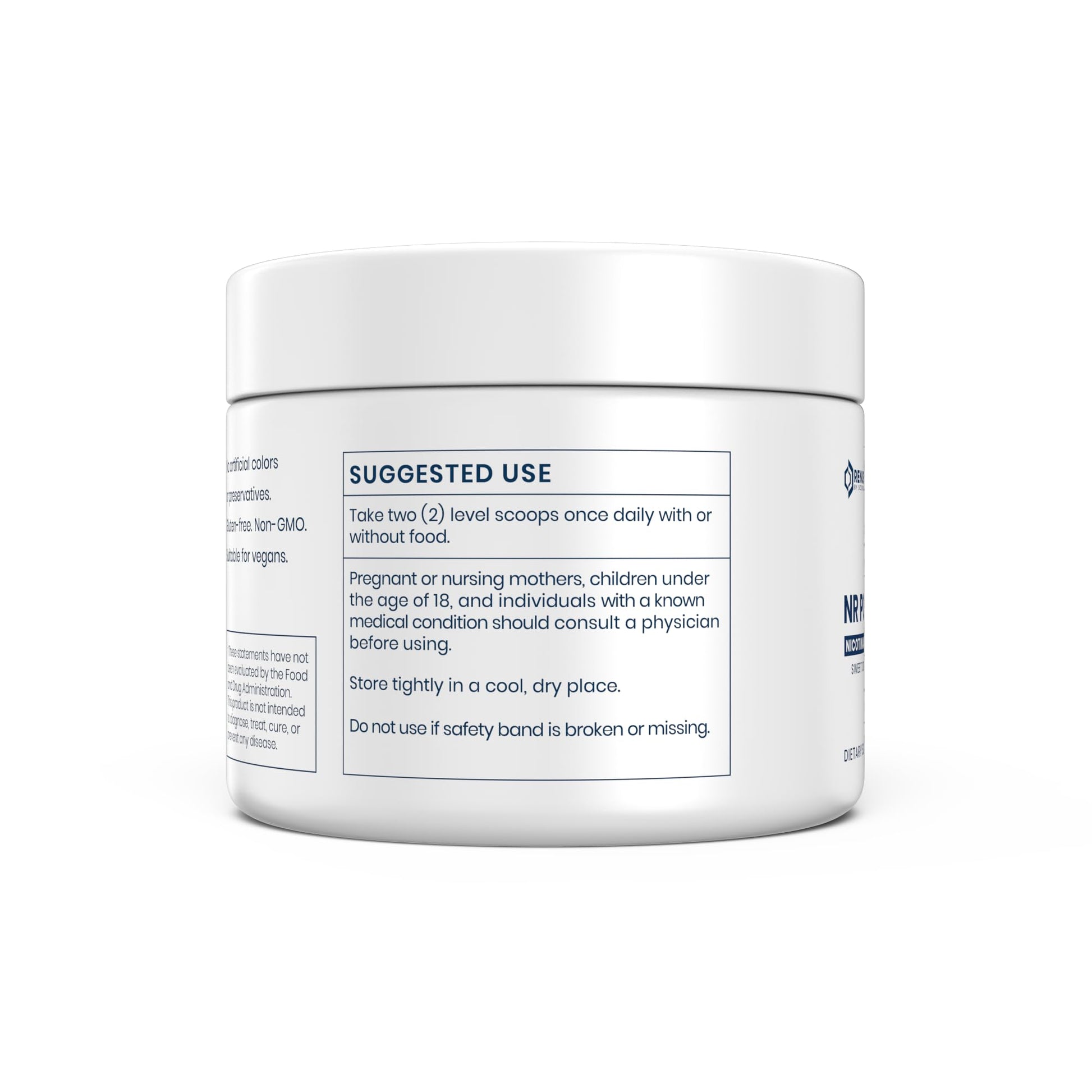 Renue By Science Nicotinamide Riboside | 1000mg Nicotinamide Powder - High Strength NR NAD Powder Sublingual Citrus Burst Flavor | Manufactured in The USA & Third-Party Tested | 60 Servings Renue By ScienceUS supplements