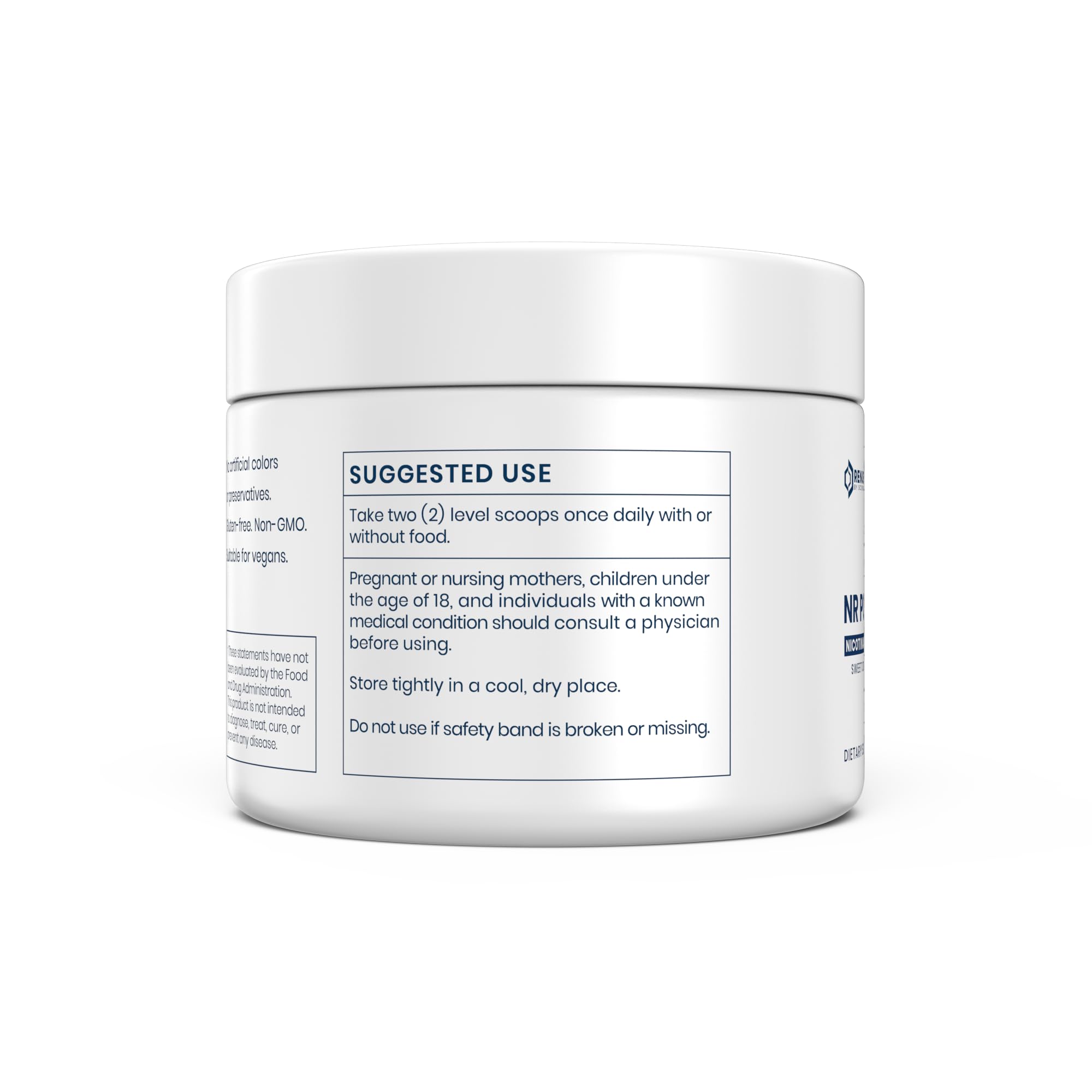 Renue By Science Nicotinamide Riboside | 1000mg Nicotinamide Powder - High Strength NR NAD Powder Sublingual Citrus Burst Flavor | Manufactured in The USA & Third-Party Tested | 60 Servings Renue By ScienceUS supplements