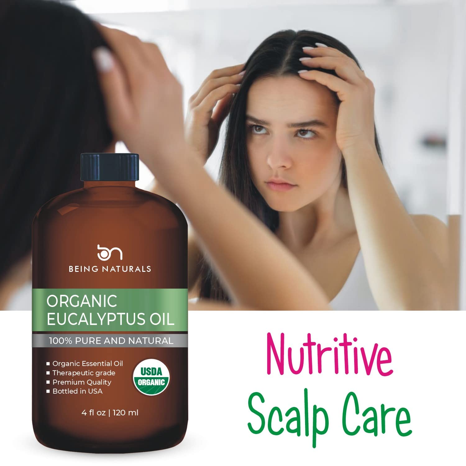 Organic Eucalyptus Essential Oil - Huge 4 FL OZ - 100% Pure & Natural – Premium Natural Oil Being NaturalsAu supplements