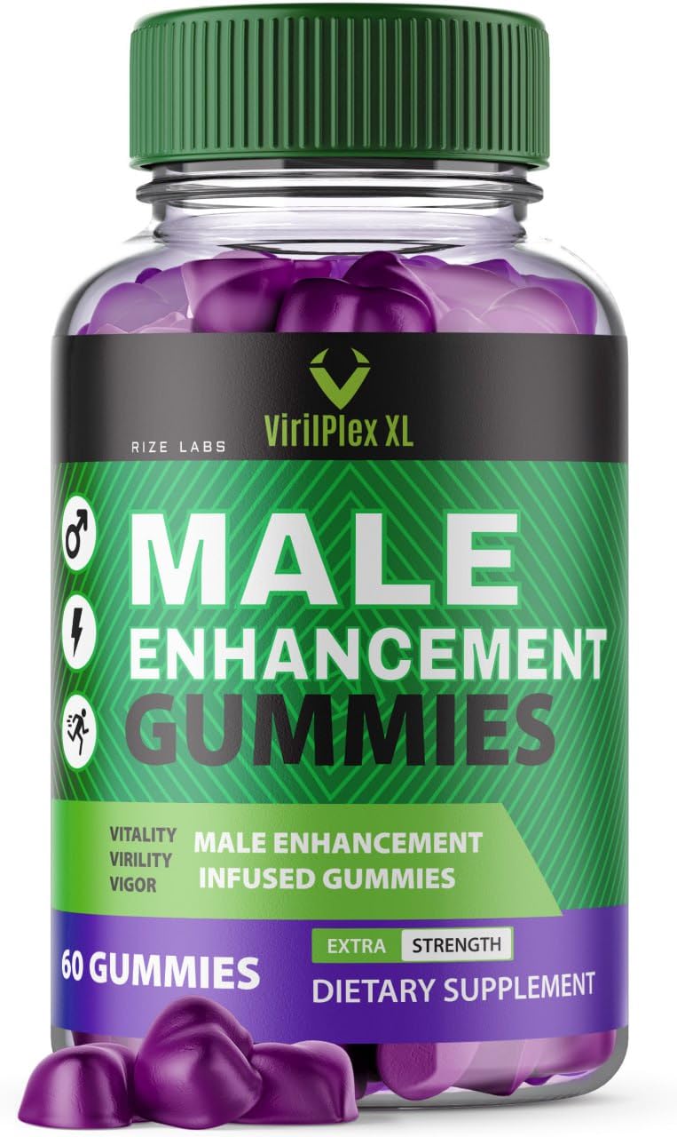 VirilPlex XL Male Performance Gummies, Premium Formula for Health and Wellbeing, VirilPlex XL for Men Gummys to Deliver Peak Performance Benefits, VirilPlexXL Gomitas (60 Gummies) rize labsAu supplements