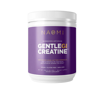 NAOMI Gentle GI Creatine with OPTIBIOME®, Gut-Friendly Creatine Monohydrate for Muscle Strength, Recovery & Mental Focus, Non-GMO, Clean, Daily Creatine Supplement for Men & Women NAOMIAu supplements